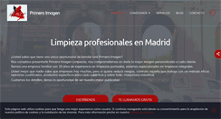 Desktop Screenshot of limpiaconprimeraimagen.com